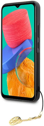 Guess Samsung Galaxy A34 Hoesje Charm Back Cover Bruin afbeelding 4