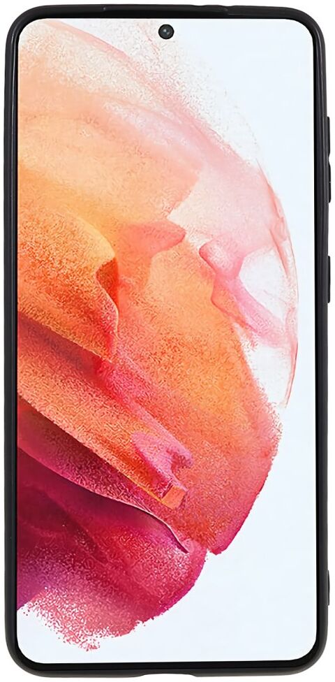 Samsung Galaxy S21 Hoesje Dun TPU Matte Back Cover Zwart afbeelding 6