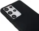 Samsung Galaxy S21 Ultra Hoesje Dun TPU Matte Back Cover Zwart afbeelding 8