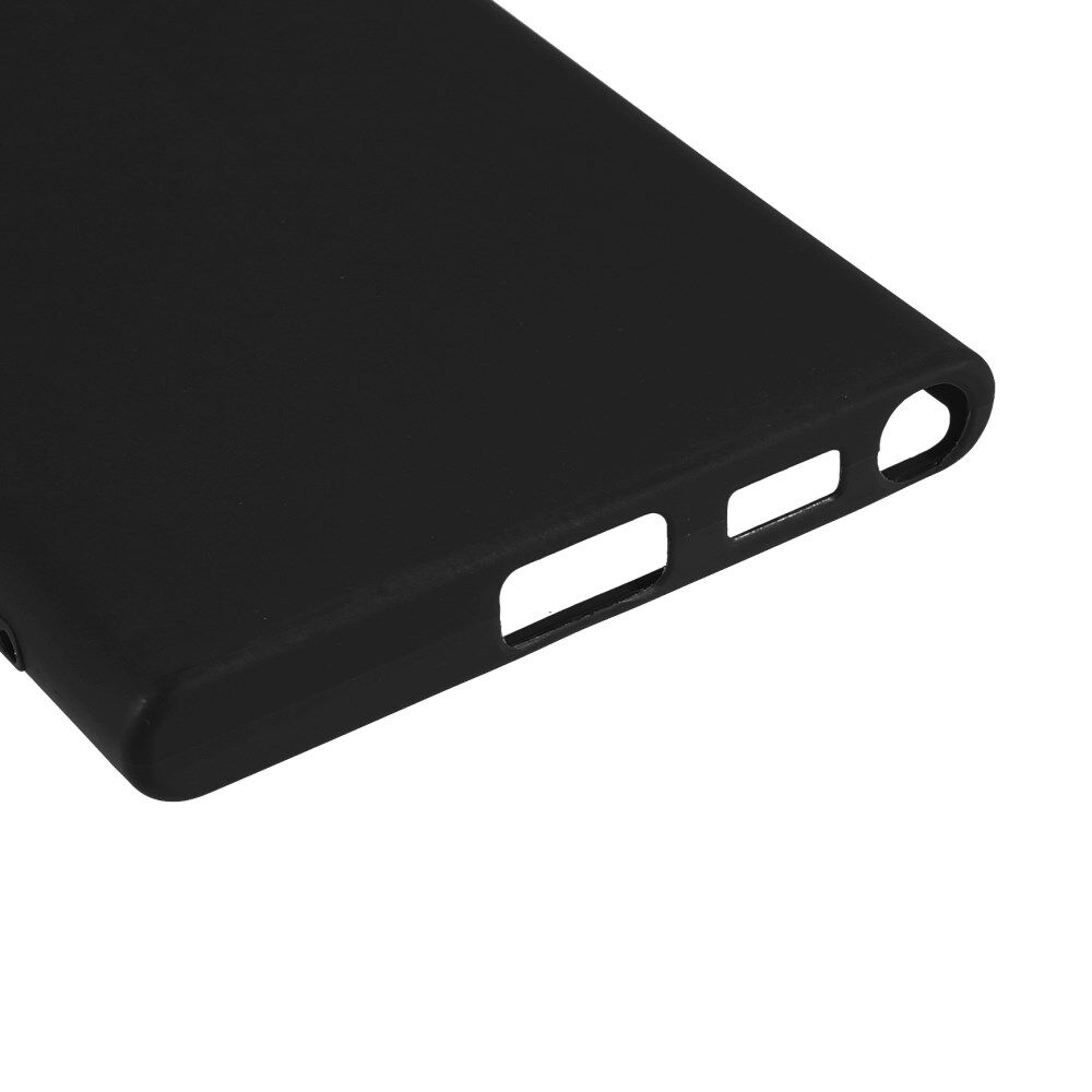 Samsung Galaxy S22 Ultra Hoesje Dun TPU Matte Back Cover Zwart afbeelding 7