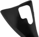 Samsung Galaxy S22 Ultra Hoesje Dun TPU Matte Back Cover Zwart afbeelding 3