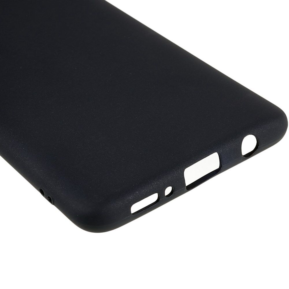 Samsung Galaxy A51 Hoesje Dun TPU Matte Back Cover Zwart afbeelding 6