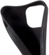 Apple iPhone 13 Hoesje Dun TPU Matte Back Cover Zwart afbeelding 3