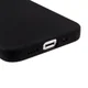 Apple iPhone 13 Hoesje Dun TPU Matte Back Cover Zwart afbeelding 6