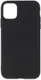 Apple iPhone 11 Hoesje Dun TPU Matte Back Cover Zwart afbeelding 2