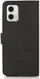 KHAZNEH Motorola Moto G73 Hoesje Retro Wallet Book Case Zwart afbeelding 8