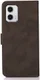 KHAZNEH Motorola Moto G73 Hoesje Retro Wallet Book Case Bruin afbeelding 8