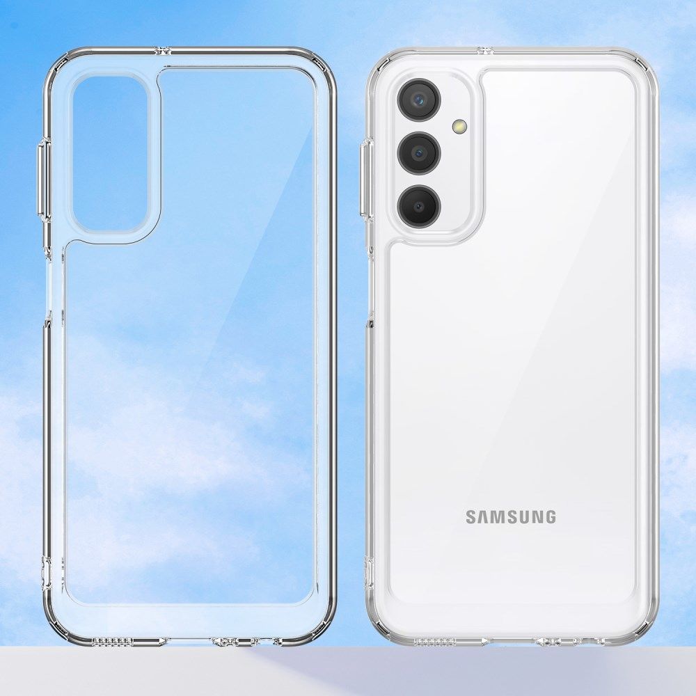 Samsung Galaxy A24 Hoesje Hybride Back Cover Transparant afbeelding 2