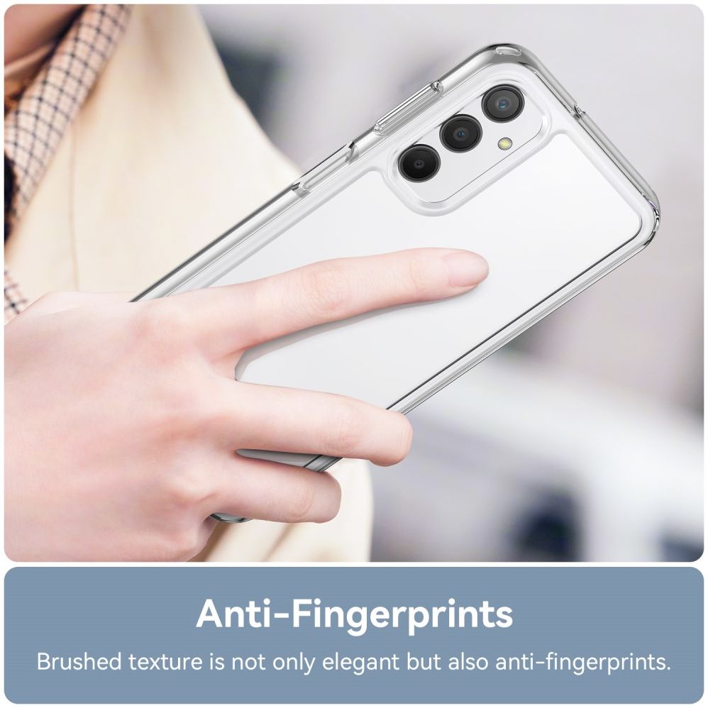 Samsung Galaxy A24 Hoesje Hybride Back Cover Transparant afbeelding 4