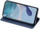 Motorola Moto G73 Hoesje Wallet Book Case Kunstleer Blauw afbeelding 4