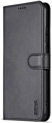 AZNS Xiaomi Redmi 12C Hoesje Wallet Book Case Kunstleer Zwart afbeelding 7