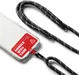 Ringke Holder Link Strap Rood - Universeel Telefoon Koord Zwart / Wit afbeelding 2