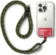 Ringke Holder Link Strap Rood - Universeel Telefoon Koord Khaki / Wit afbeelding 1