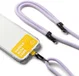 Ringke Holder Link Strap Geel - Universeel Telefoon Koord Paars afbeelding 2
