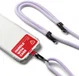 Ringke Holder Link Strap Rood - Universeel Telefoon Koord Paars afbeelding 2