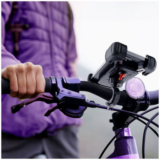 Buddi Tour Universele Telefoonhouder Fiets / MTB / Wielrenfiets Zwart afbeelding 10