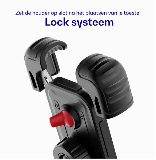 Buddi Tour Universele Telefoonhouder Fiets / MTB / Wielrenfiets Zwart afbeelding 3