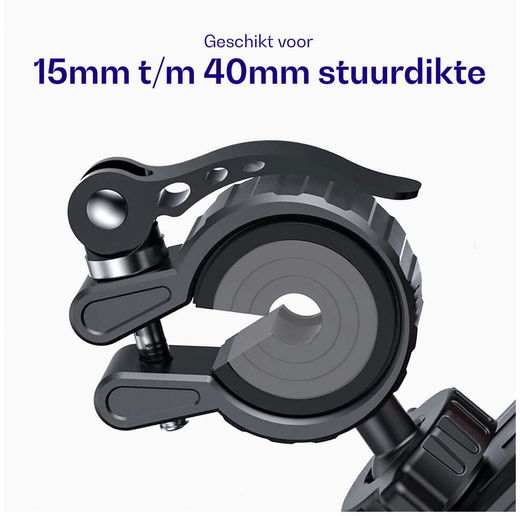 Buddi Tour Universele Telefoonhouder Fiets / MTB / Wielrenfiets Zwart afbeelding 5