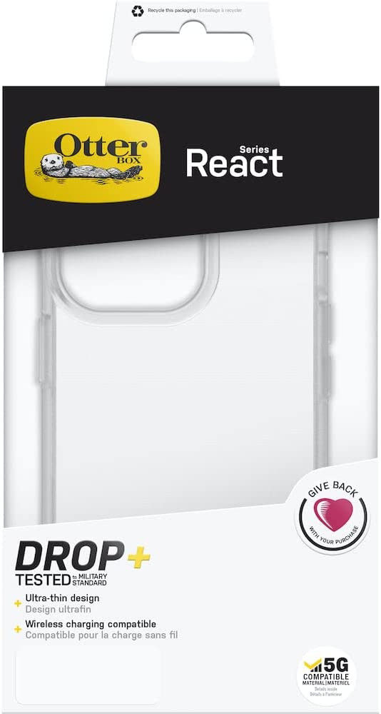 OtterBox React Otterbox iPhone 13 Pro Hoesje Back Cover Transparant afbeelding 5