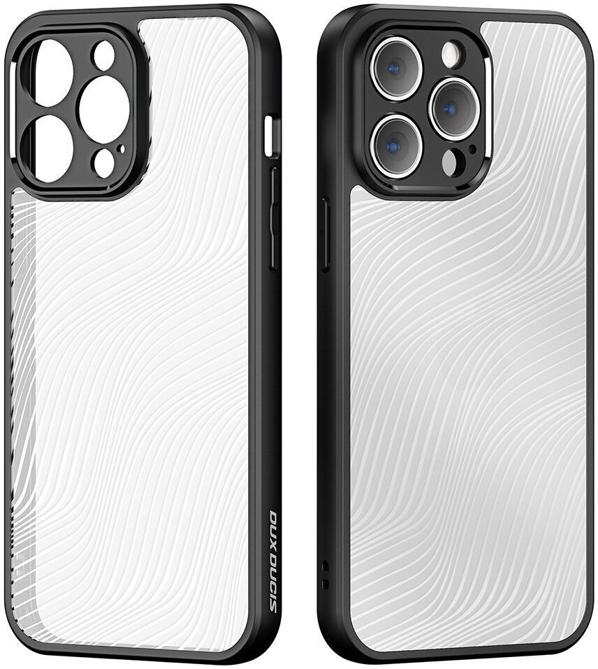 Dux Ducis Aimo Apple iPhone 14 Pro Hoesje Back Cover Zwart afbeelding 2