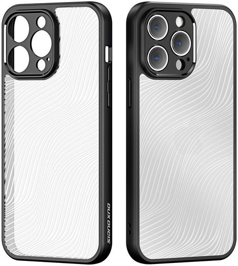 Dux Ducis Aimo Apple iPhone 14 Pro Hoesje Back Cover Zwart afbeelding 2