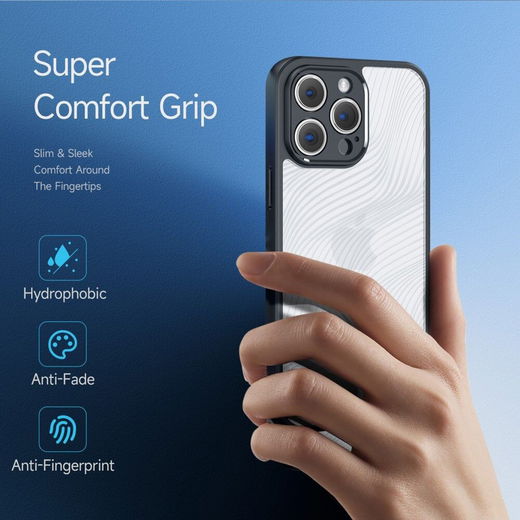 Dux Ducis Aimo Apple iPhone 14 Pro Hoesje Back Cover Zwart afbeelding 4