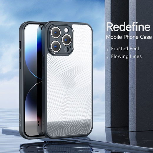 Dux Ducis Aimo Apple iPhone 14 Pro Hoesje Back Cover Zwart afbeelding 9