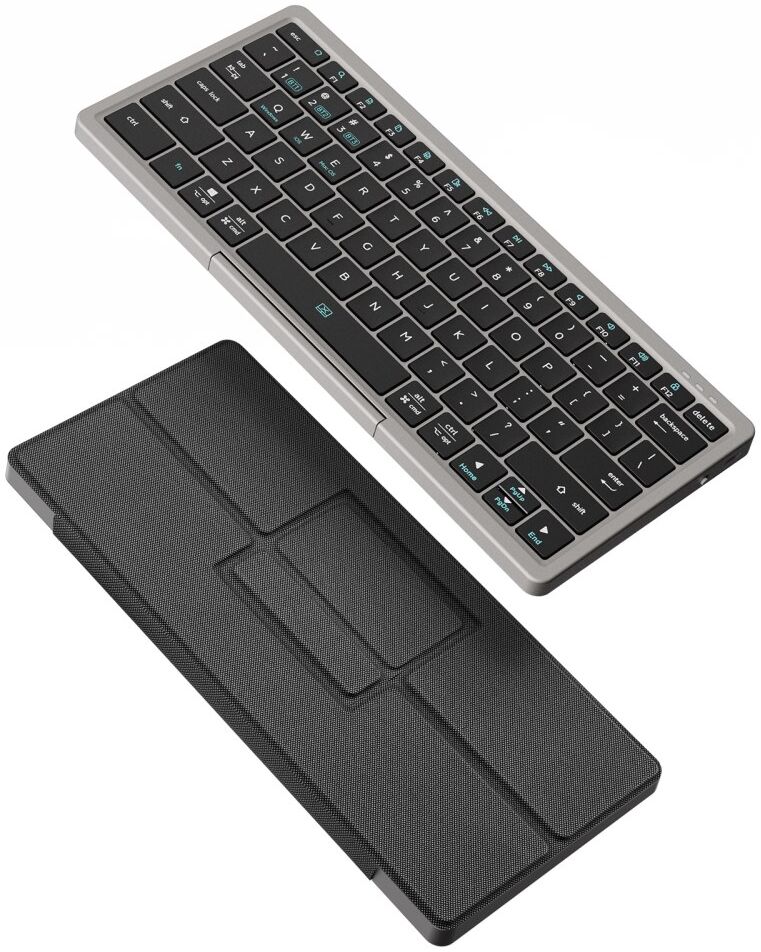 Dux Ducis Draadloos Toetsenbord Universeel Bluetooth Keyboard Zwart afbeelding 2