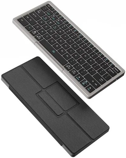 Dux Ducis Draadloos Toetsenbord Universeel Bluetooth Keyboard Zwart afbeelding 2
