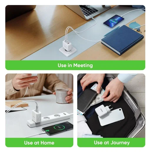 Duzzona T9 GaN Snellader 65W met Power Delivery en Quick Charge Wit afbeelding 9