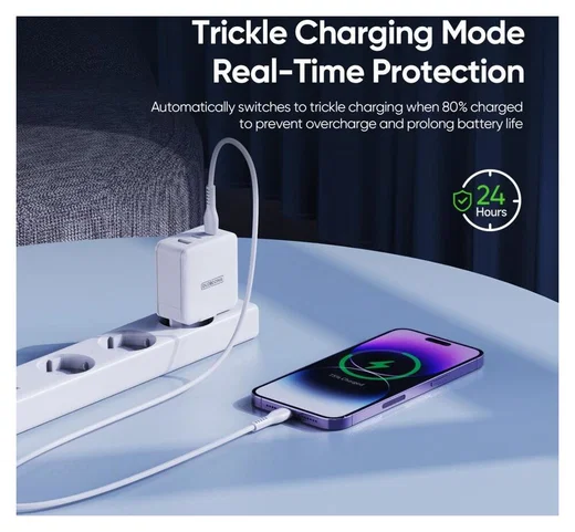 Duzzona T9 GaN Snellader 65W met Power Delivery en Quick Charge Wit afbeelding 5