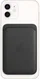 Originele Apple Leather Wallet MagSafe Kaarthouder/Portemonnee Zwart afbeelding 1
