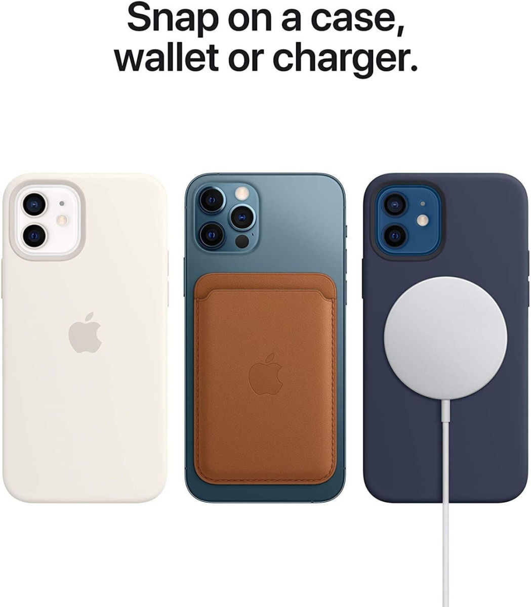 Originele Apple Leather Wallet MagSafe Kaarthouder/Portemonnee Zwart afbeelding 5
