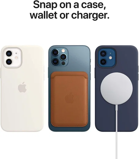 Originele Apple Leather Wallet MagSafe Kaarthouder/Portemonnee Zwart afbeelding 5
