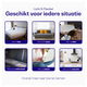 Buddi Dream Tablet / iPad / Smartphone Houder Kussen voor in Bed Zwart afbeelding 7