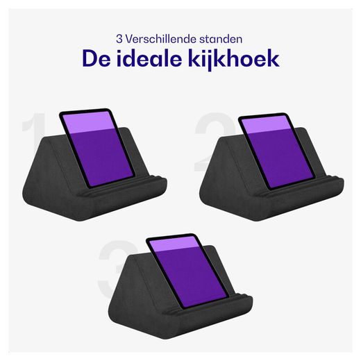 Buddi Dream Tablet / iPad / Smartphone Houder Kussen voor in Bed Zwart afbeelding 6