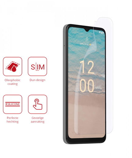 Rosso Nokia G22 Screen Protector Ultra Clear Duo Pack afbeelding 2