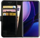 Rosso Element Motorola Edge 40 Hoesje Book Cover Wallet Zwart
