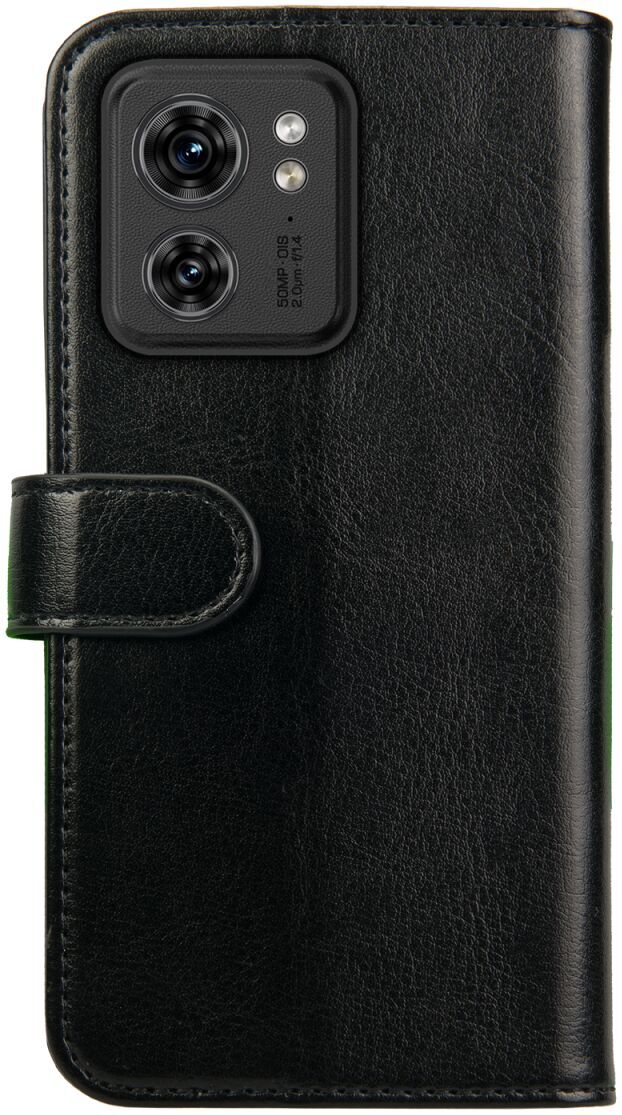 Rosso Element Motorola Edge 40 Hoesje Book Cover Wallet Zwart afbeelding 2