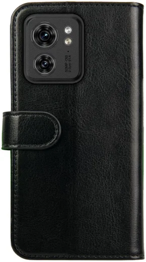Rosso Element Motorola Edge 40 Hoesje Book Cover Wallet Zwart afbeelding 2