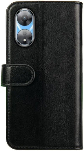 Rosso Element Oppo A58 5G / A78 Hoesje Book Cover Wallet Zwart afbeelding 2