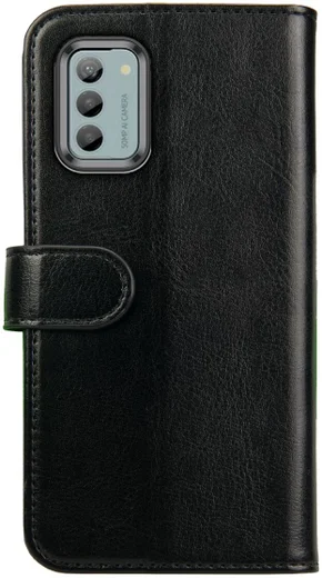 Rosso Element Nokia G22 Hoesje Book Cover Wallet Zwart afbeelding 2