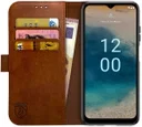 Rosso Element Nokia G22 Hoesje Book Cover Wallet Bruin