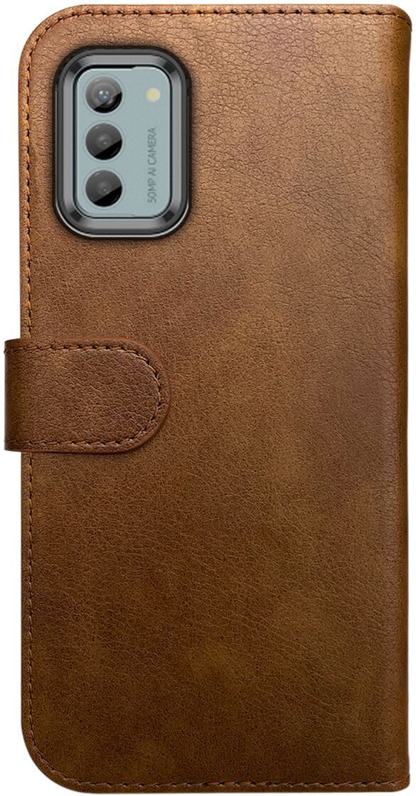 Rosso Element Nokia G22 Hoesje Book Cover Wallet Bruin afbeelding 2