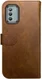 Rosso Element Nokia G22 Hoesje Book Cover Wallet Bruin afbeelding 2