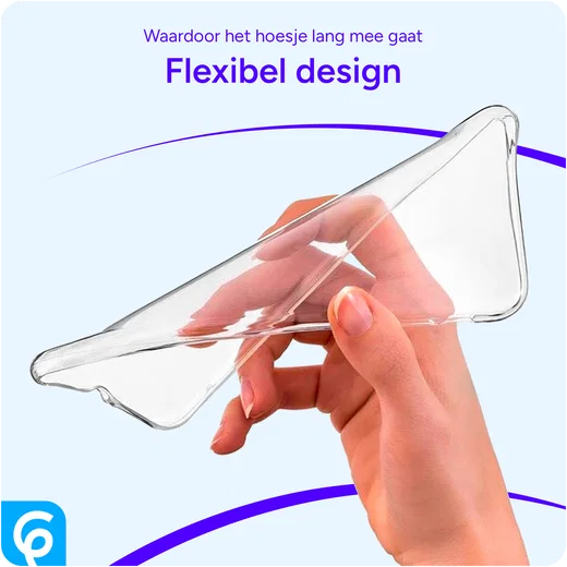 Google Pixel 8 Pro Hoesje Schokbestendig en Dun TPU Transparant afbeelding 7