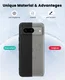 Google Pixel 8 Hoesje Dun TPU Matte Back Cover Zwart afbeelding 6