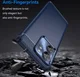 Motorola Edge 40 Hoesje Geborsteld TPU Flexibele Back Cover Blauw afbeelding 4