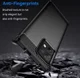 Motorola Edge 40 Pro Hoesje Geborsteld TPU Flexibele Back Cover Zwart afbeelding 4