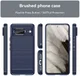 Google Pixel 8 Hoesje Geborsteld TPU Flexibele Back Cover Blauw afbeelding 9